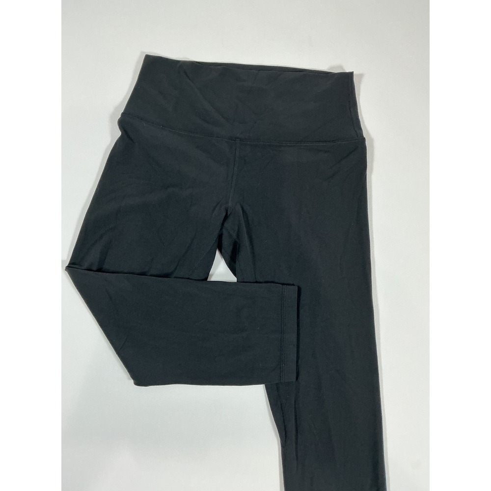 Lululemon Align High Rise Crop 21" Nulu Black Size 10